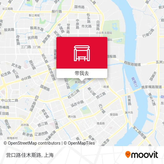 营口路佳木斯路地图