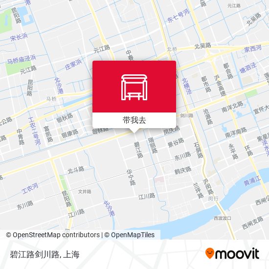 碧江路剑川路地图