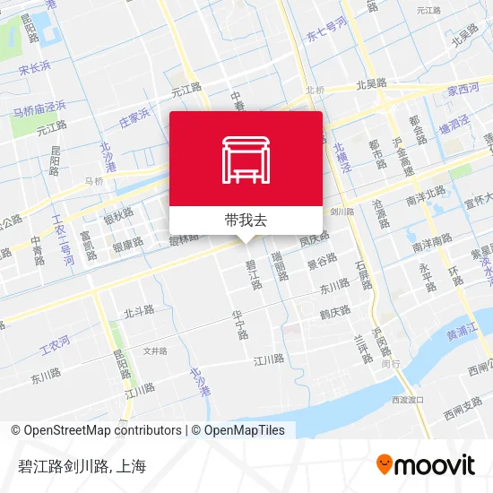 碧江路剑川路地图
