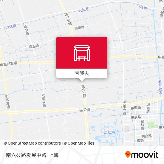 南六公路发展中路地图