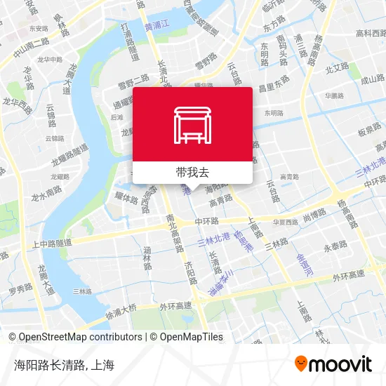 海阳路长清路地图