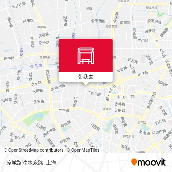 凉城路汶水东路地图