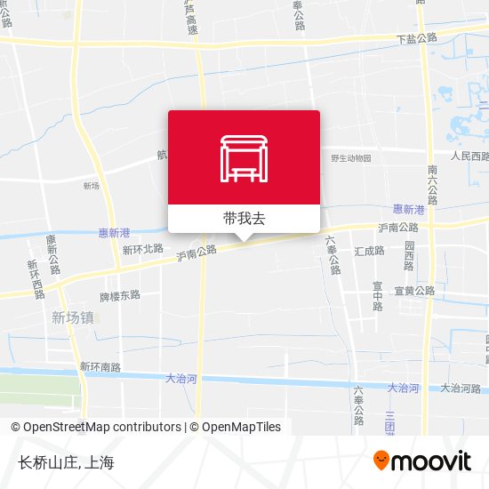 长桥山庄地图