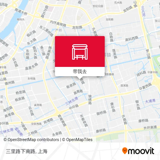 三里路下南路地图