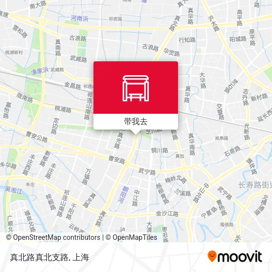 真北路真北支路地图