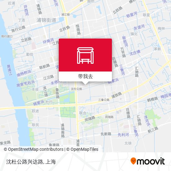 沈杜公路兴达路地图