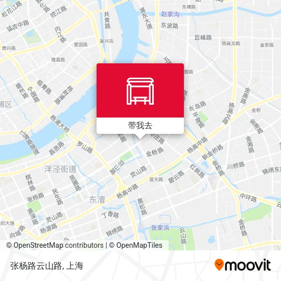 张杨路云山路地图