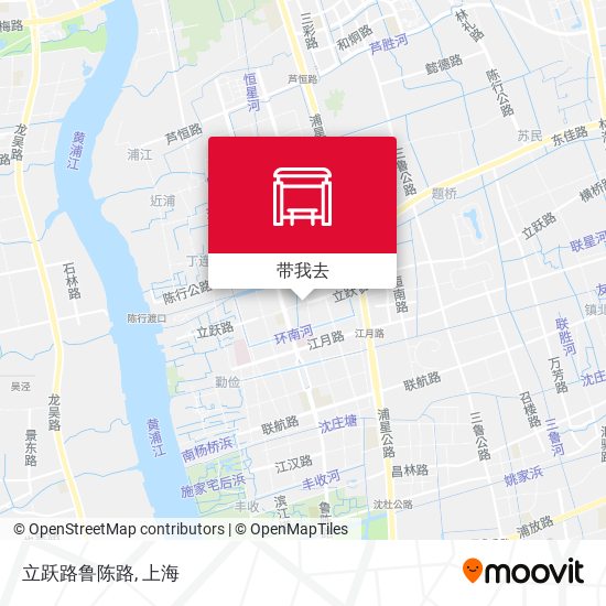 立跃路鲁陈路地图