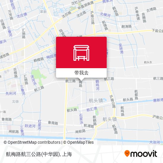 航梅路航三公路(中华园)地图