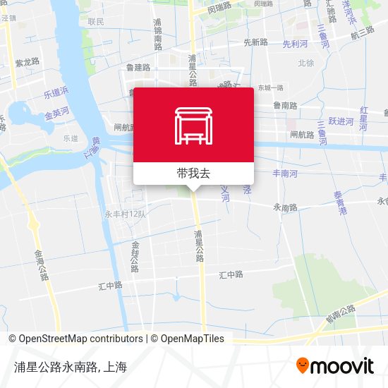 浦星公路永南路地图