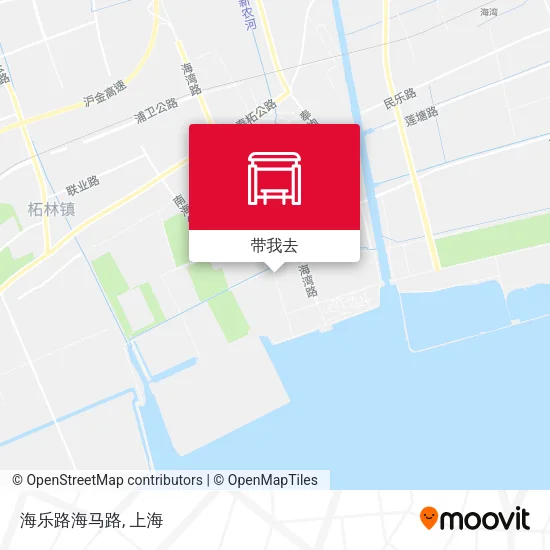 海乐路海马路地图
