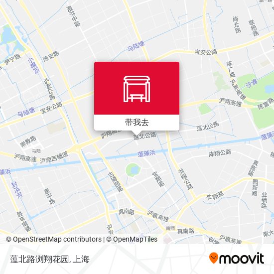 蕰北路浏翔花园地图