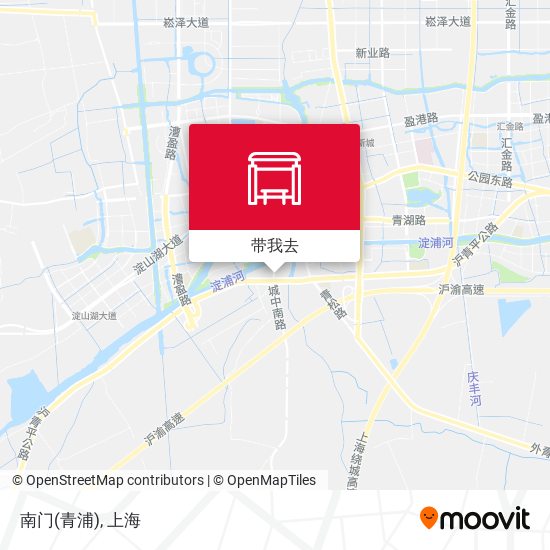 南门(青浦)地图