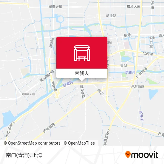 南门(青浦)地图