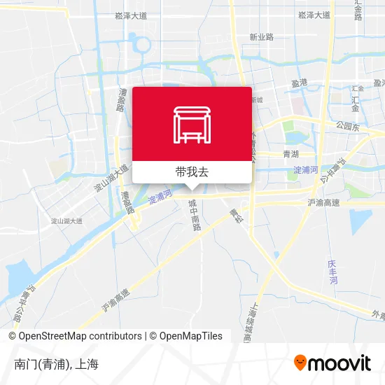 南门(青浦)地图