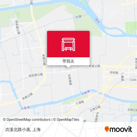 贞溪北路小蒸地图