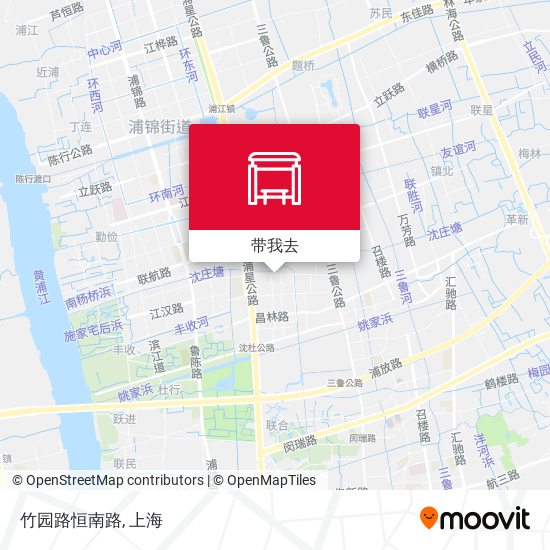 竹园路恒南路地图