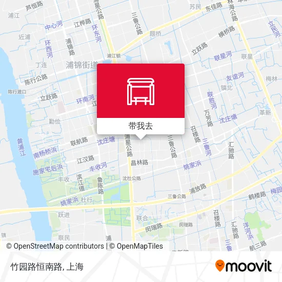 竹园路恒南路地图