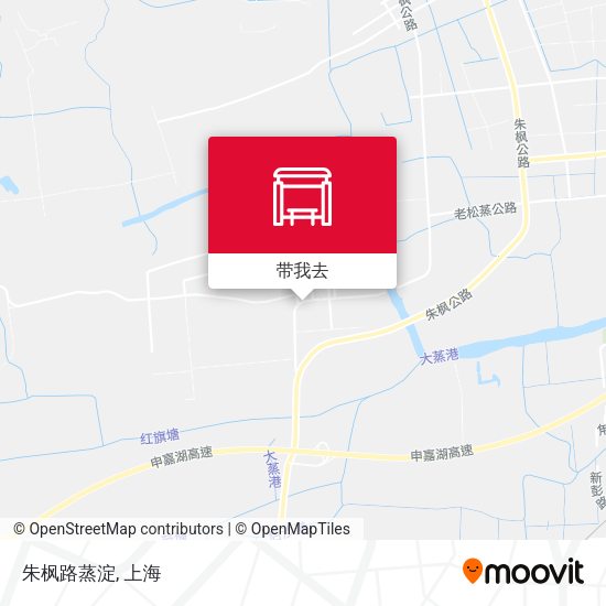 朱枫路蒸淀地图