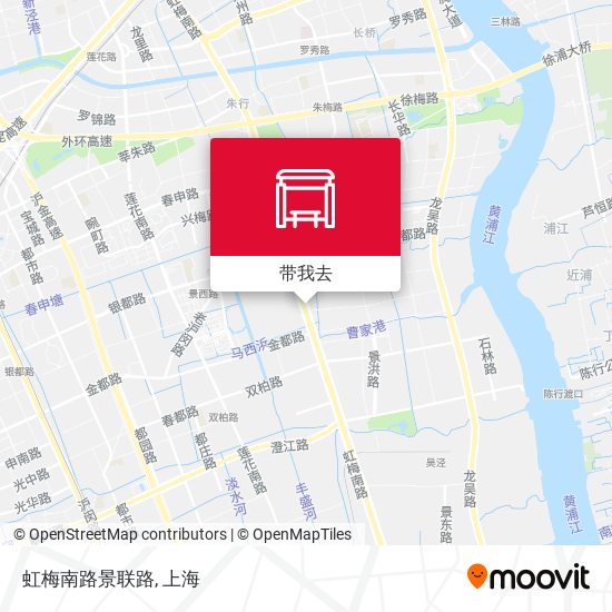 虹梅南路景联路地图