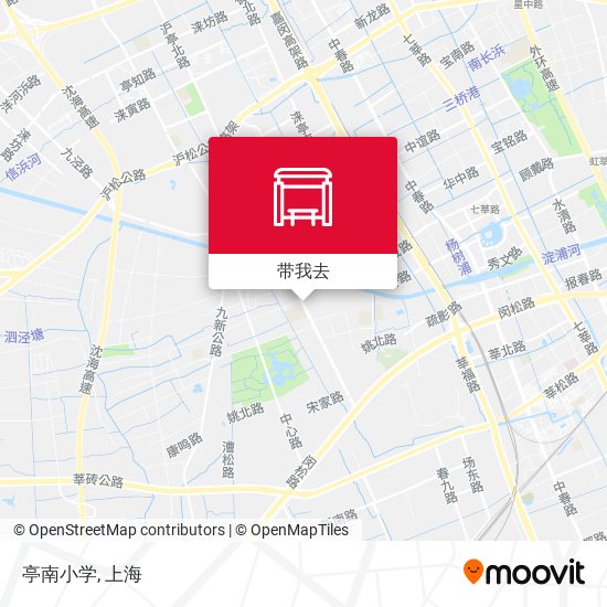 亭南小学地图