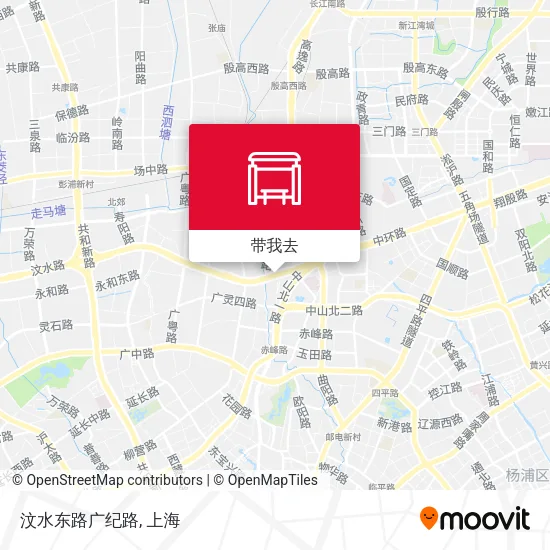 汶水东路广纪路地图