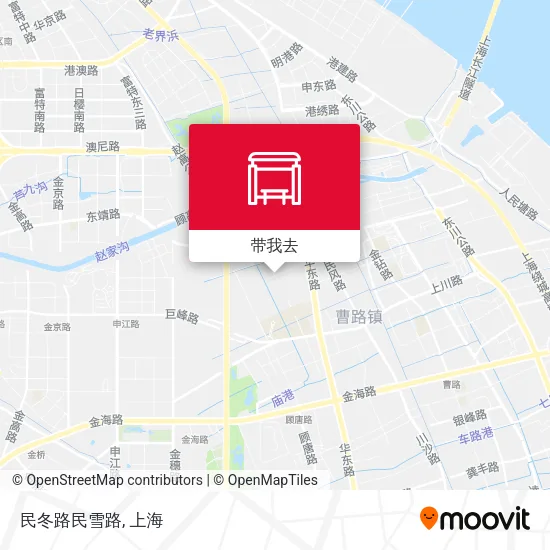 民冬路民雪路地图