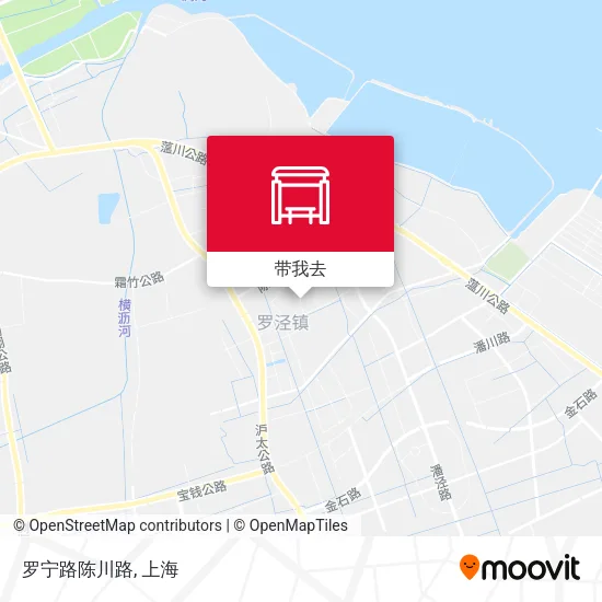 罗宁路陈川路地图