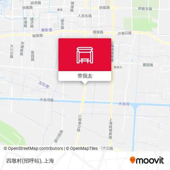 四墩村(招呼站)地图