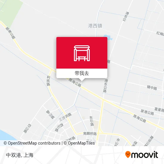 中双港地图