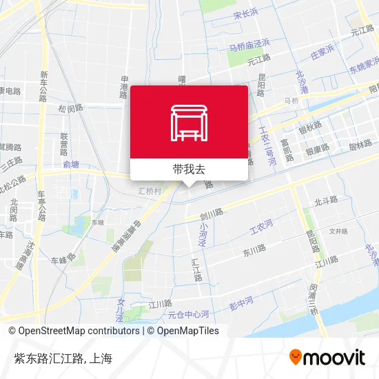 紫东路汇江路地图
