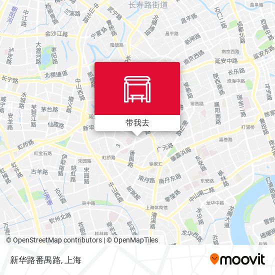 新华路番禺路地图