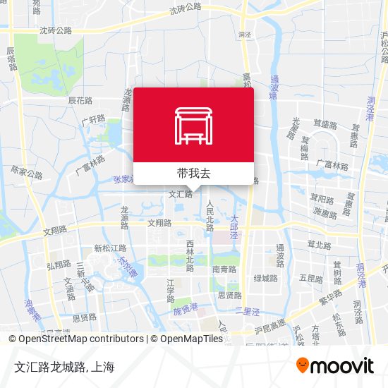 文汇路龙城路地图