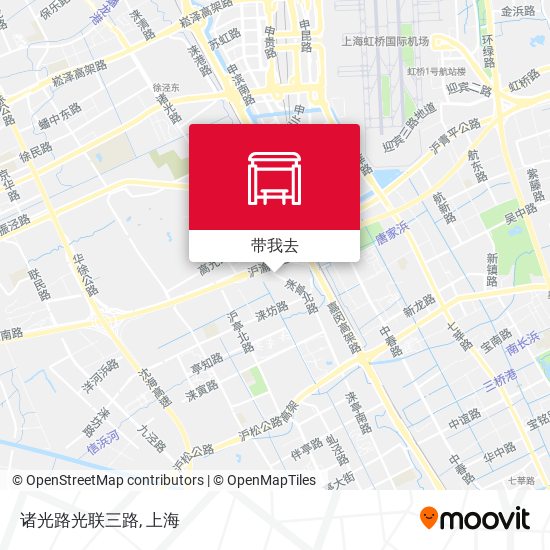 诸光路光联三路地图