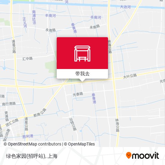 绿色家园(招呼站)地图