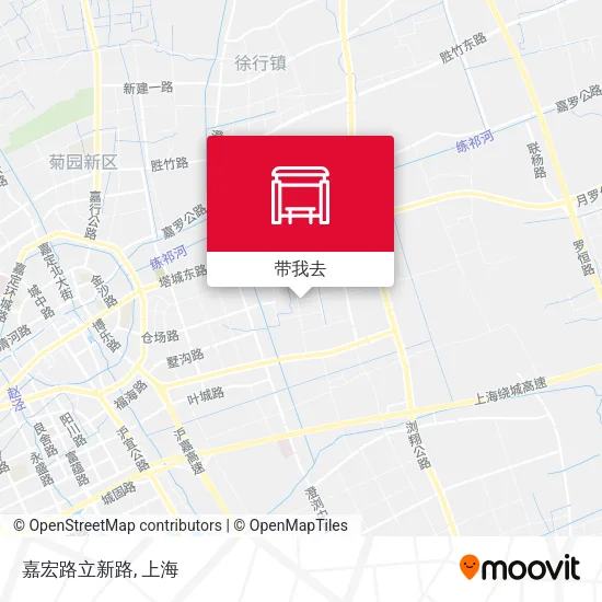 嘉宏路立新路地图
