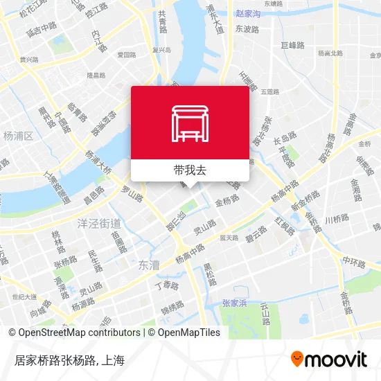 居家桥路张杨路地图