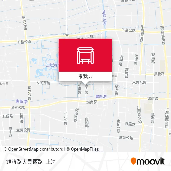通济路人民西路地图