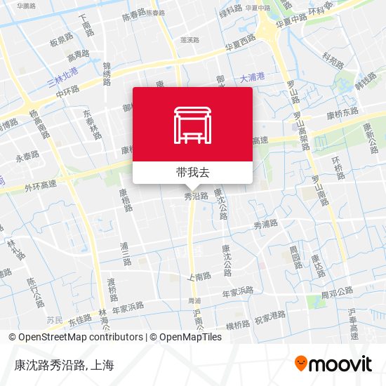 康沈路秀沿路地图