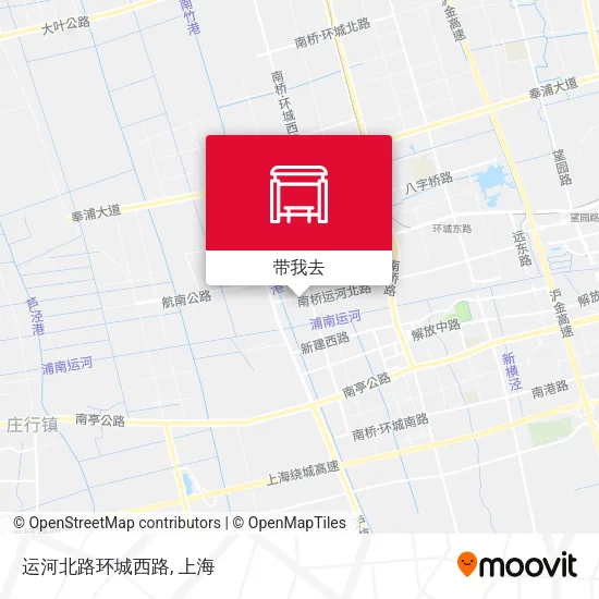 运河北路环城西路地图