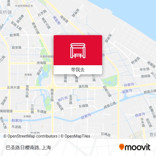 巴圣路日樱南路地图