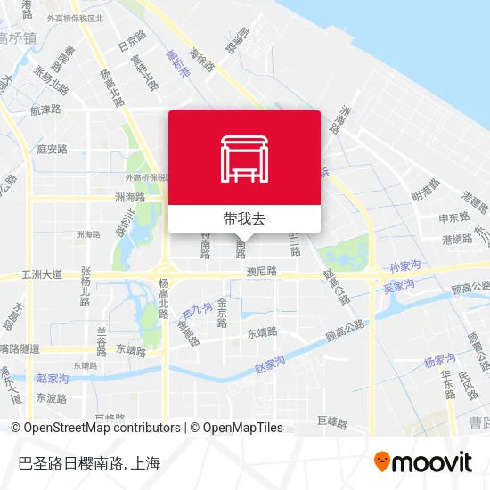 巴圣路日樱南路地图