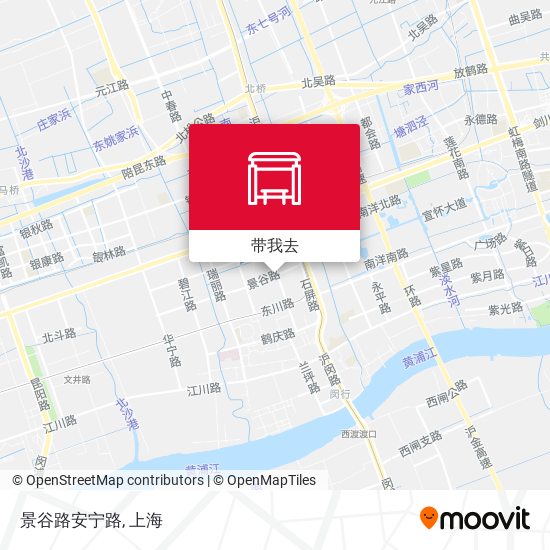 景谷路安宁路地图