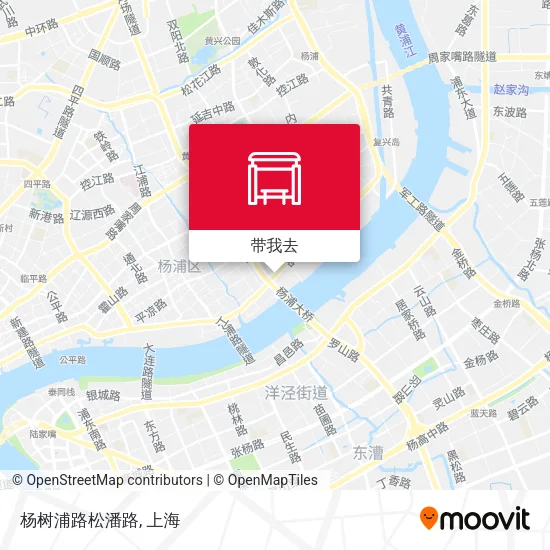 杨树浦路松潘路地图