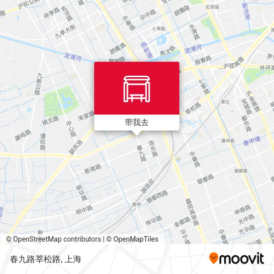 春九路莘松路地图