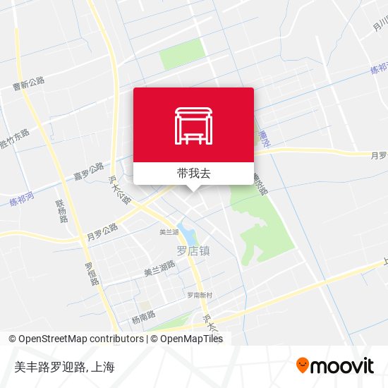 美丰路罗迎路地图