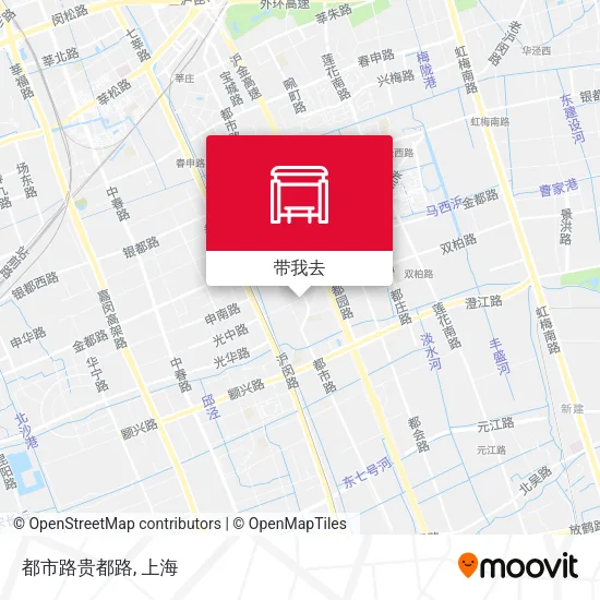 都市路贵都路地图