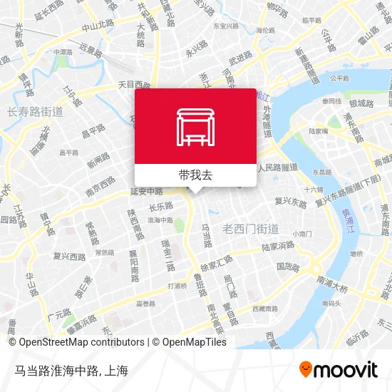 马当路淮海中路地图