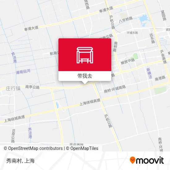 秀南村地图