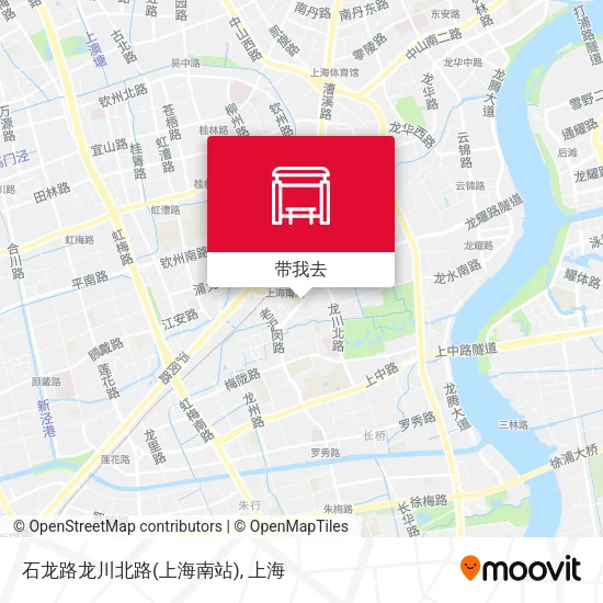 石龙路龙川北路(上海南站)地图